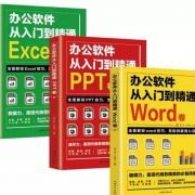 《word excel ppt 办公软件从入门到精通》全套3册