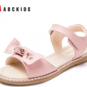 甜美可爱！ABCKIDS 女童休闲凉鞋