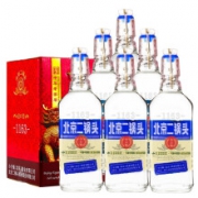 PLUS会员：YONGFENG 永丰 北京二锅头42度 清香型纯粮酒 蓝标 500ml*6瓶