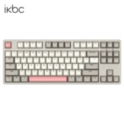 iKBC C200 机械键盘 Cherry红轴 87键 工业灰