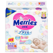 黑卡会员！Merries 妙而舒 纸尿裤 NB 90+6片