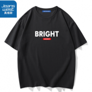 时尚百搭！JEANSWEST 真维斯 男士T恤