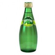 perrier 巴黎水 Perrier 巴黎水 含气柠檬味饮料 330毫升 24瓶