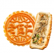 昌鹿食品 老式五仁/绿豆沙/黑芝麻月饼  1斤