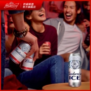 Budweiser/百威 啤酒冰啤500ml*18听整箱装