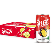 冰爽畅快！Uni-President 统一 冰红茶 罐装柠檬红茶饮料 310ML*24罐