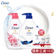 Dove 多芬 沐浴洗护套装 赠 随机沐浴露 660ml