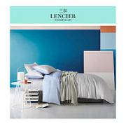 LENCIER 兰叙 极简长绒棉四件套 1.5m