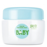 保湿防皴！RUNBEN 润本 婴儿面霜 55g