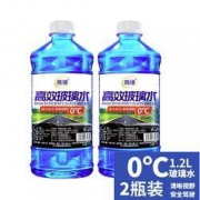腾缘 玻璃水 0度 1.2L 2瓶装