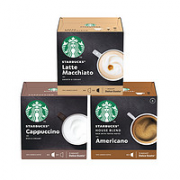 临期！STARBUCKS 星巴克 卡布奇诺胶囊咖啡 200g*6盒