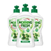 澳洲进口 Morning Fresh 食品级 原味高浓缩洗洁精 400ml*3瓶