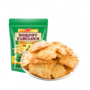凑单品、88VIP：Aji惊奇 脆片饼干 鲜绿蔬菜味 200g