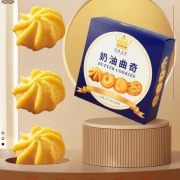 可待 丹麦曲奇饼干72g整箱*10