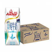 Anchor 安佳 成人高钙低脂纯牛奶 250ml*24盒