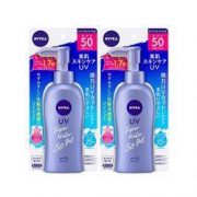 历史新低：88VIP：NIVEA 妮维雅 水感清爽啫喱防晒霜 140g*2支