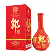 88VIP：LANGJIU 郎酒 第三代红花郎十 53度 酱香型白酒 500ml