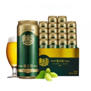 青岛啤酒 高端款 12度奥古特 500ml*18听*2箱