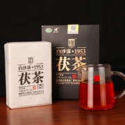 中国顶级黑茶品牌 白沙溪 1953 天茯茶 安化黑茶 318g