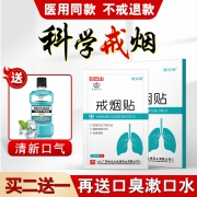 中华老字号，医院同款戒烟贴：10贴 广药白云山 尼古丁替代法科学控烟戒烟贴