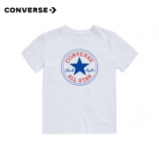CONVERSE 匡威 儿童短袖印花logoT恤
