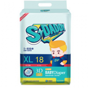 Daday baby 爹地宝贝 婴儿纸尿裤 XL18片