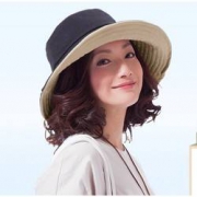 限码：NEEDS UV CUT 女士双面渔夫帽