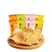 京喜App：阿婆家的 薯片零食小吃 混合口味 8袋