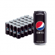 88VIP：PEPSI 百事 无糖碳酸饮料 330mL*24罐 *2件