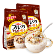 日本热销款 卡乐比 巧克力曲奇味水果麦片 700g*2袋