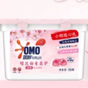 聚划算百亿补贴：奥妙 自然工坊 樱花小凝珠 洗衣凝珠 50颗