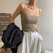 翠虹 1806 女士纯色吊带