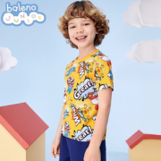 新颖趣味！Baleno 班尼路 男童超级飞侠印花短袖T恤