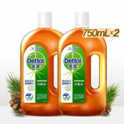 Dettol 滴露 家用除螨杀菌消毒液 750m l*2件