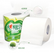 聚划算百亿补贴：心相印 心柔系列 卷纸 4层140g27卷