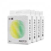 小佩 2mm豆腐+膨润土混合猫砂7L*4包