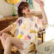 限尺码：彩裡卡纳  睡衣家居服套装