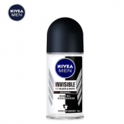 PLUS会员！NIVEA 妮维雅 男士黑白出众 爽身走珠液 50ml
