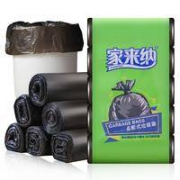 家来纳 黑色垃圾袋 125只 45cm*50cm * 4件