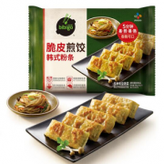 皮薄馅香！bibigo 必品阁 韩式粉条煎饺 640g 25只