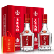 PLUS会员：WULIANGYE 五粮液 52度 优级粮食酒 500ml*2瓶装