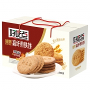聚划算百亿补贴：好吃点 饼干 高纤煎麸饼 800g