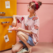 PLUS会员！朵辑 女士家居服套装