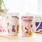 Hello Kitty 凯蒂猫 陶瓷马克杯 2色选