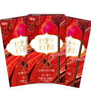 glico 格力高 百醇注心饼干棒 红酒巧克力 48g*3盒