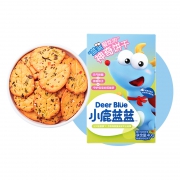 凑单品：小鹿蓝蓝 儿童牛奶蔬菜饼干 40g