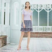 ochirly 欧时力 1ZZ2075350710 女士半身裙