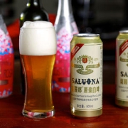 英国 SALUONA 萨罗娜 小麦原浆白啤酒  500ml*24听