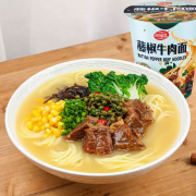 京东PLUS会员：海福盛 私房牛肉 藤椒牛肉面 70g/杯*8件