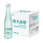 恒大冰泉 低钠水 长白山弱碱性饮用水 500ml*12瓶